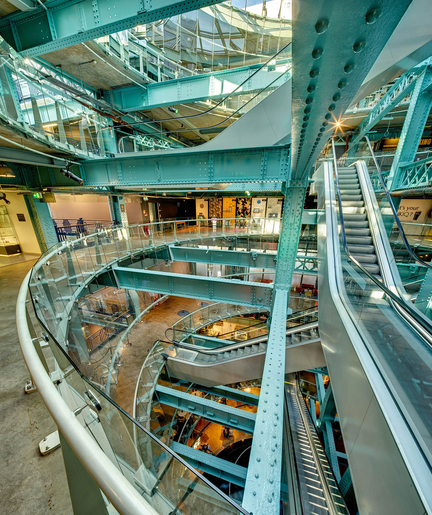 Guinness Storehouse atrium dublin city photos james's gate