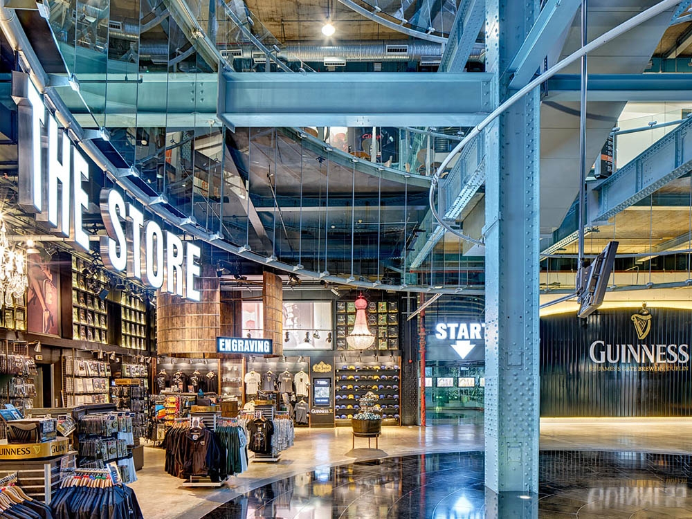 the store guinness storehouse architectural photographer dublin