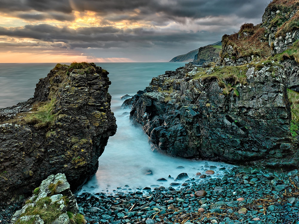 Port Aleen Bay Antrim Northern Ireland Photo