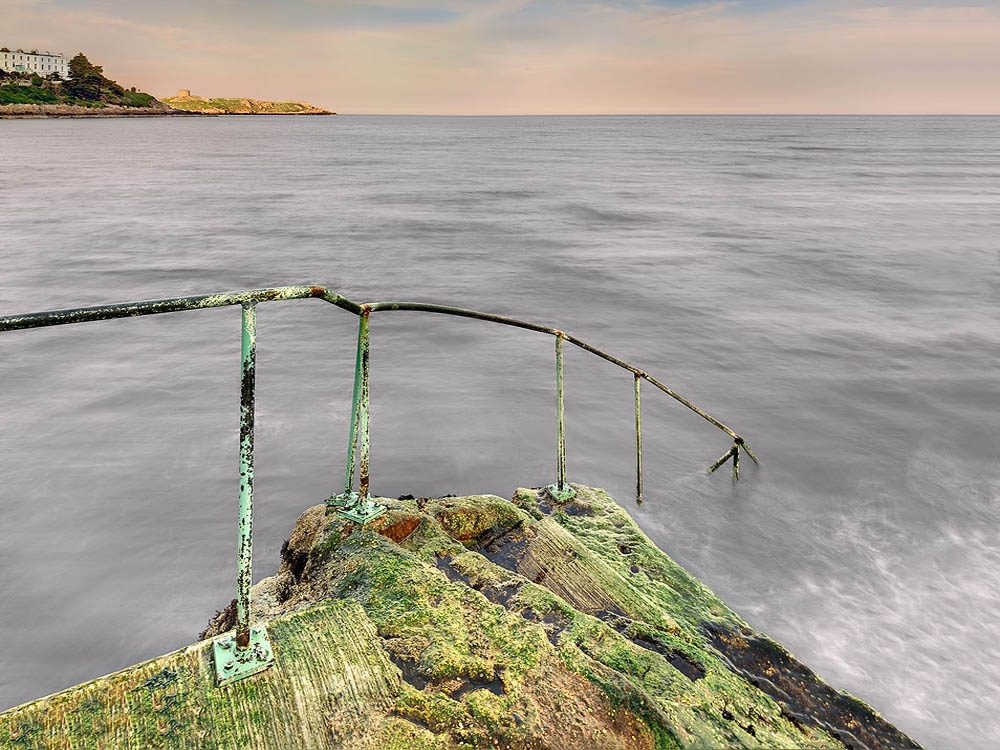 dalkey island Vico Baths sunset photo