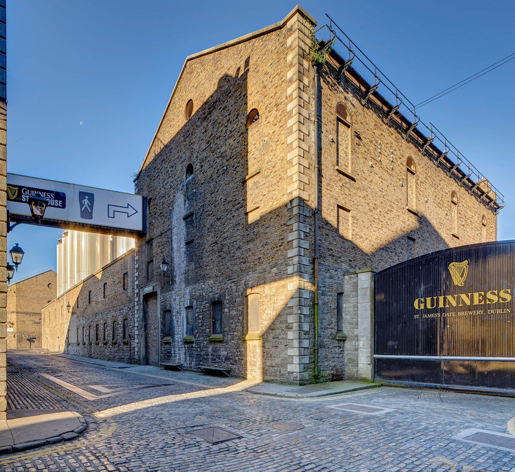 crane street gate Guinness Storehouse