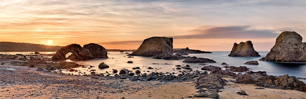 seascape photo, Ballintoy arch County Antrim