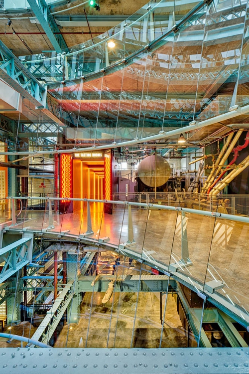 guinness storehouse atrium industrial architecture photo