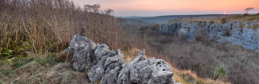 Cahercommaun Fort the Burren