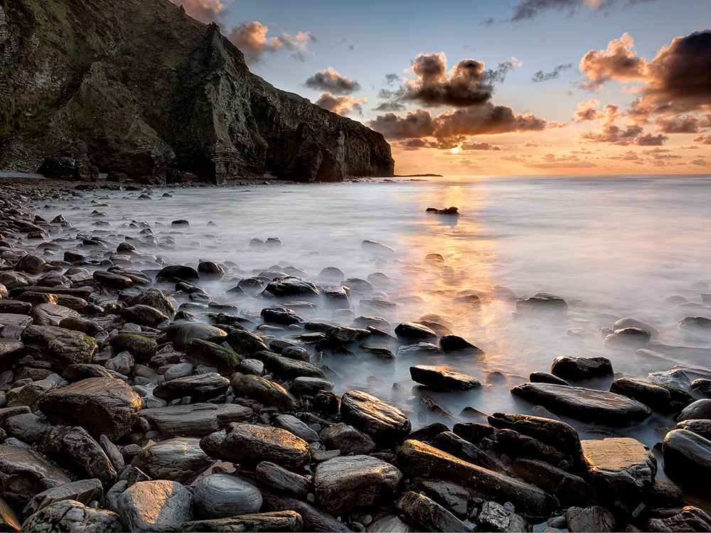 Keel Strand Achill Sunset Photo