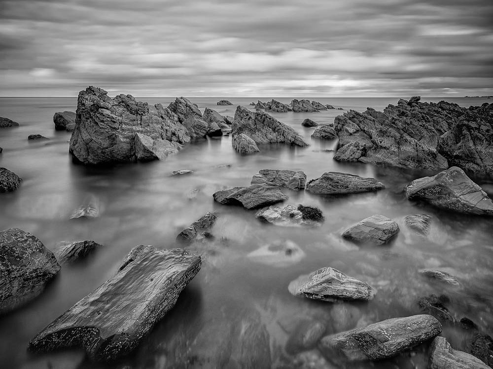 Kinnagoe Bay Inishowen long exposure photo