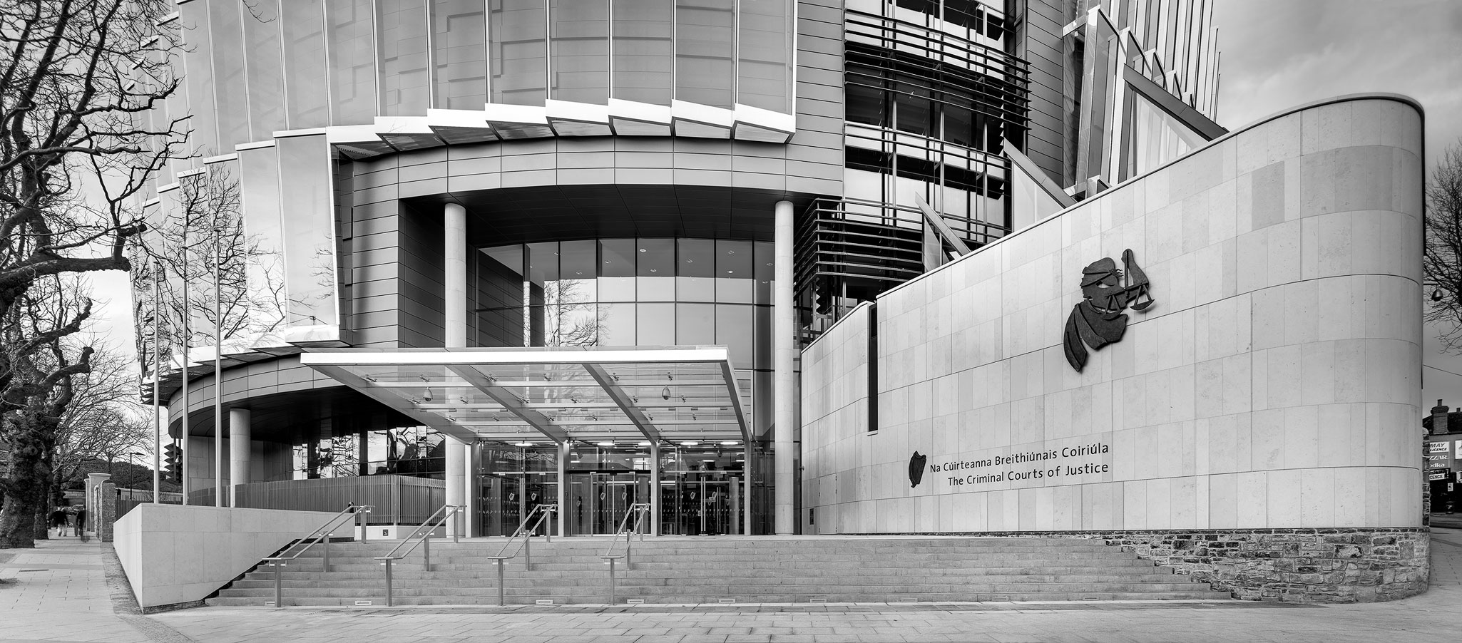 dublin Criminal Courts entrance exteriors architectural photography