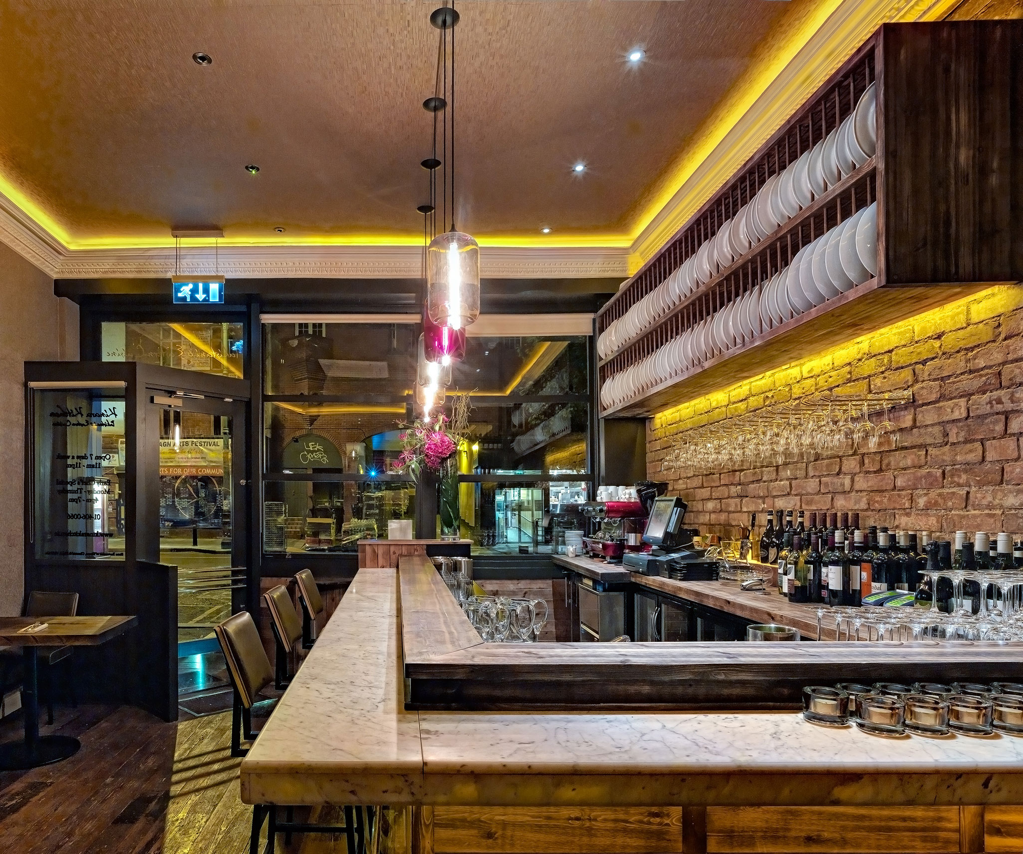 Kinara Kitchen ranelagh restaurant interiors photography