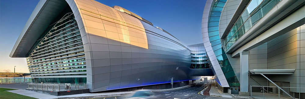 Terminal 2 dublin airport irish architectural photographer