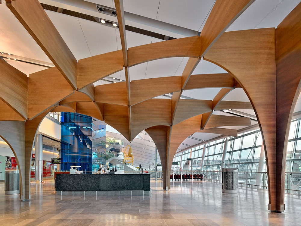 Terminal 2 dublin airport architectural interiors photography