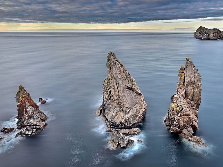 landscape photography Tory Island cliffs