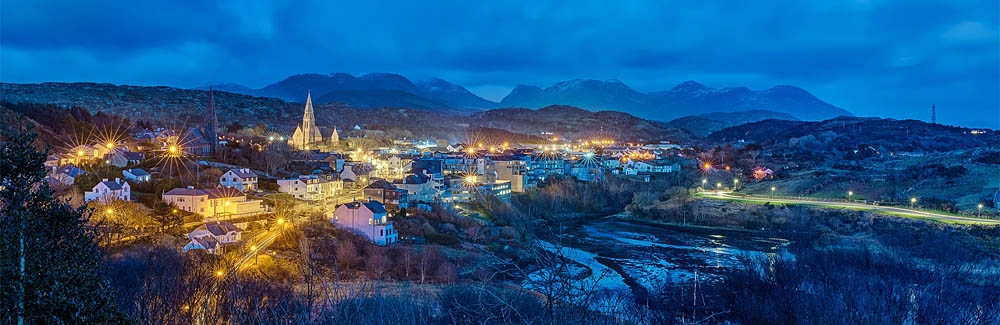 Night photo, Clifden County Galway