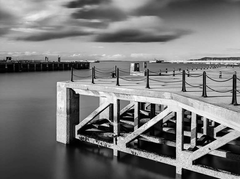 Dun Laoghaire Pier long exposure photo