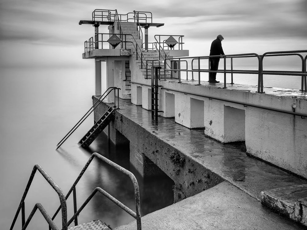 fine art photography for sale blackrock diving tower galway