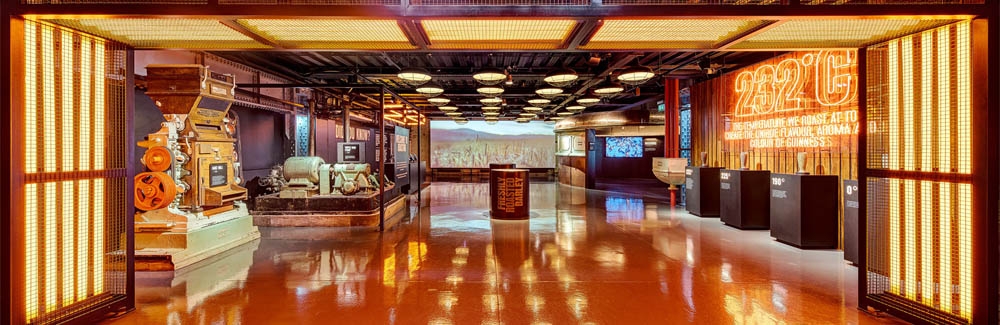 guinness storehouse Brewing Floor, commercial photographer