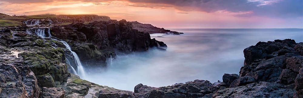 Dunsverick Waterfall County Antrim