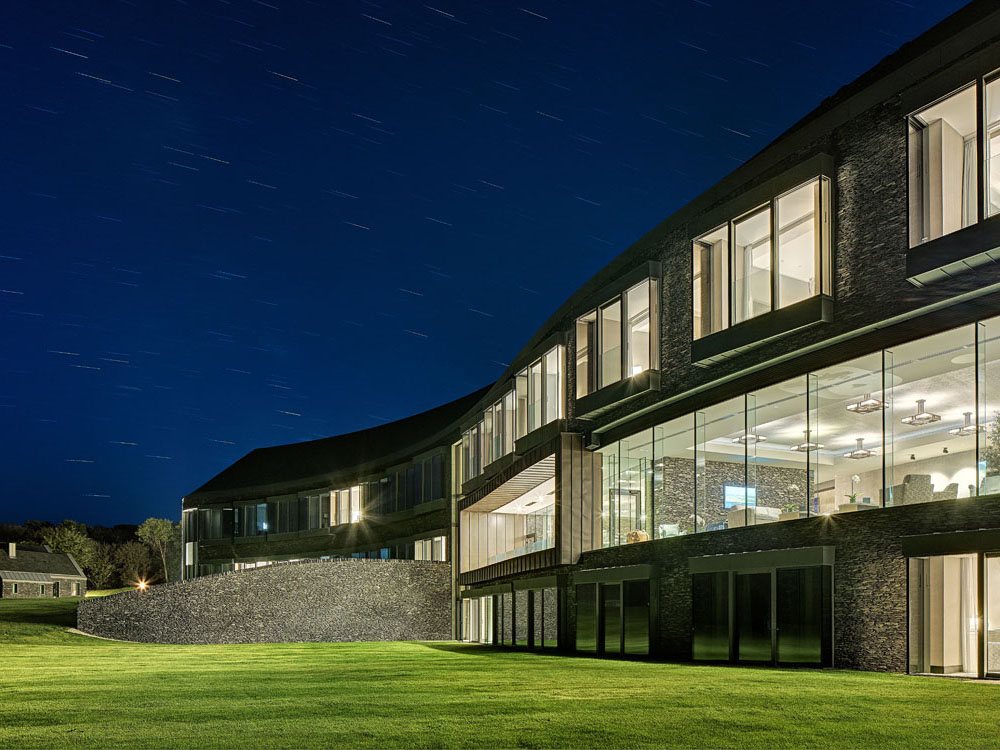 The Lodge at Hogs Head, commercial architecture photography