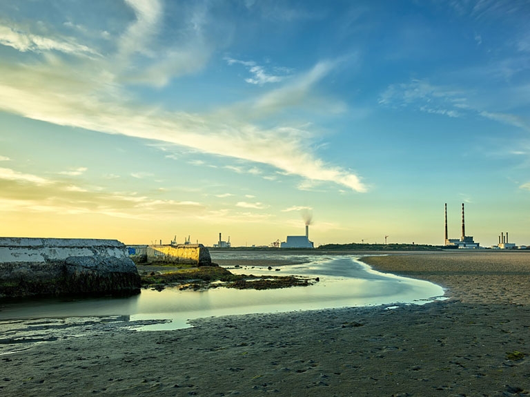 Sandymount Strand Baths: A Dublin Bay sunset