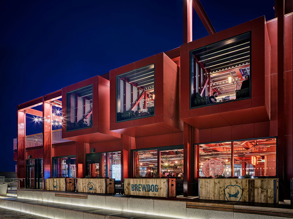 BrewDog Dublin Outpost, OMP architects