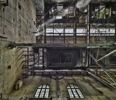 pigeon house power station, urban decay photo