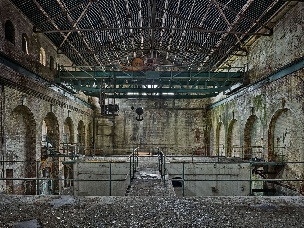 Ruins of pigeon House power station Dublin