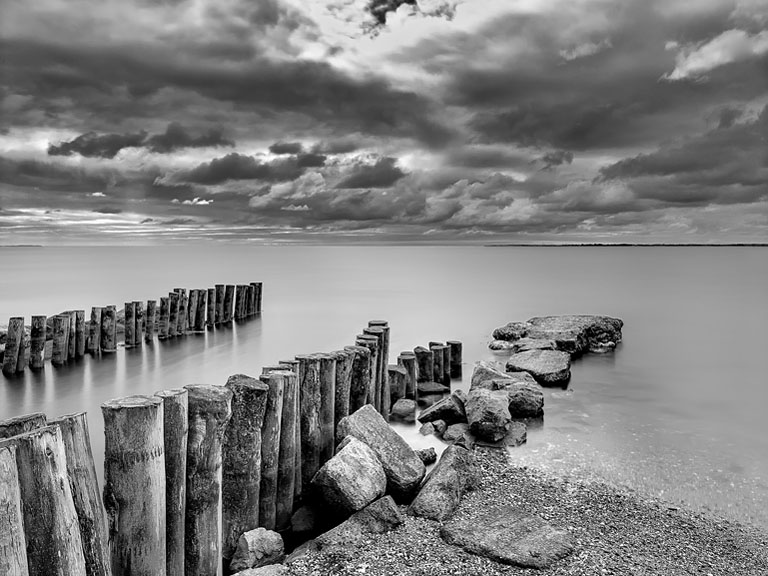 Fine art photograph of the Wexford Slobs wetlands and harbour area in County Wexford